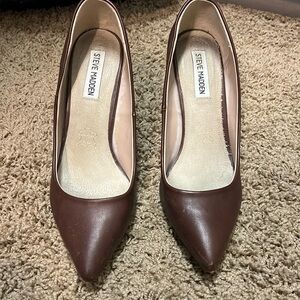 Brown Steve Madden heels size 7.5